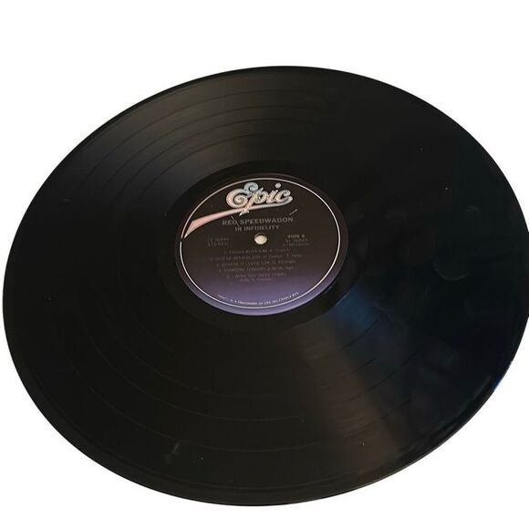 REO Speedwagon Epic Hi Infidelity Vinyl Records LP - Picture 7 of 9